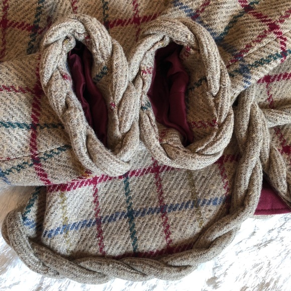 VTG VALENTINO Boutique Plaid Zip Front Jacket - Picture 6 of 8